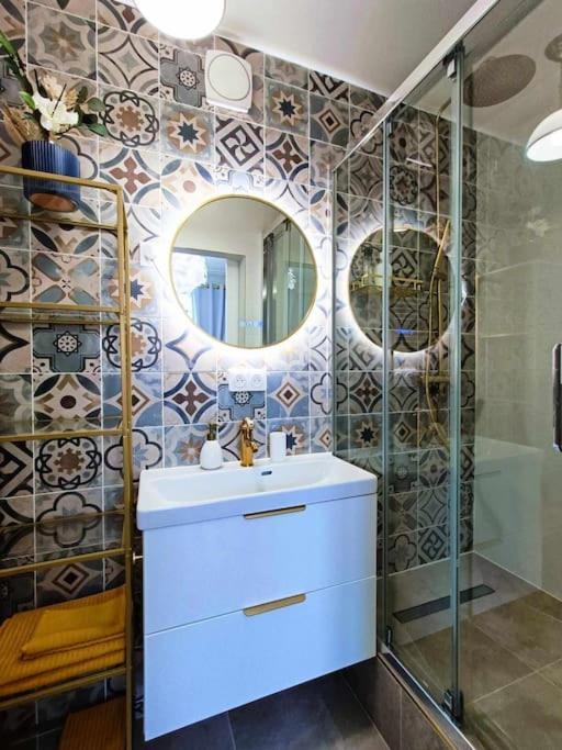 Apartament Au Petit Trianon Bleu Wersal Zewnętrze zdjęcie