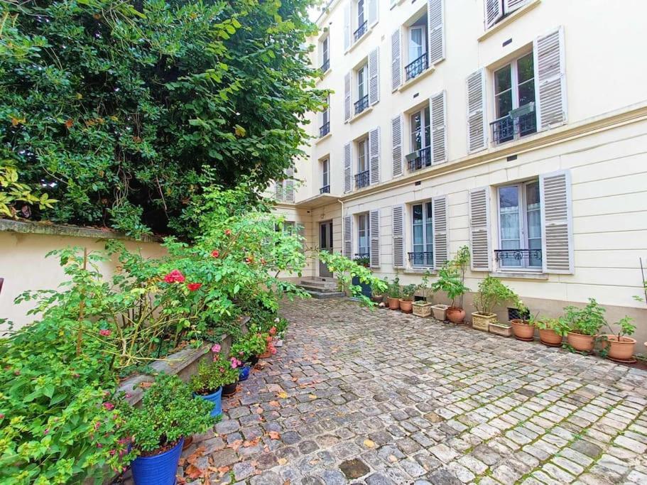 Apartament Au Petit Trianon Bleu Wersal Zewnętrze zdjęcie