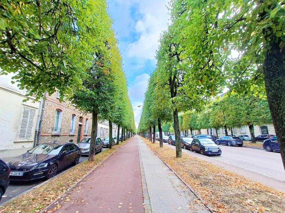 Apartament Au Petit Trianon Bleu Wersal Zewnętrze zdjęcie