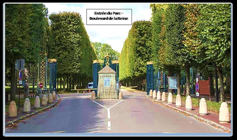 Apartament Au Petit Trianon Bleu Wersal Zewnętrze zdjęcie