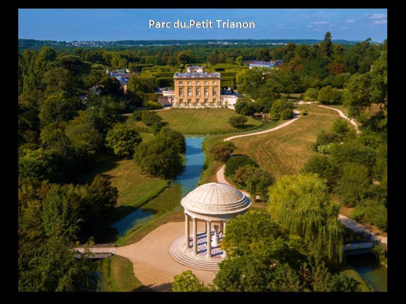 Apartament Au Petit Trianon Bleu Wersal Zewnętrze zdjęcie